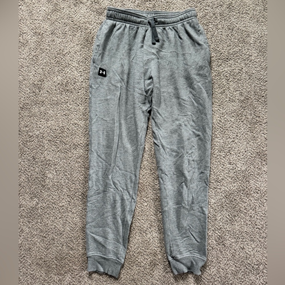 Under Armour Men's Heather Gray Joggers